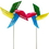 Custom 4 Leaves 4 Colors Pinwheel With Plastic Stick, 9" Diameter, Price/piece