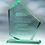 Custom Summit Jade Glass Award - Large (Screened), Price/piece