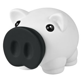 Custom Mini Prosperous Piggy Bank, 4" W x 3" H