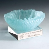Custom Ice Bowl Art Glass Award, 4