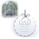 Custom Xmas & Valentine's Transparent Glass Ornaments Widget, Price/piece