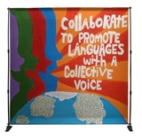 Custom Fabric Banner Replacement for Free Standing Display (10'x8')