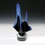 Custom Cerulean Splash Art Glass Sculpture, 22" H x 13" W x 13" D, Price/piece