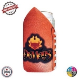 Custom Premium Full Color Dye Sublimation Collapsible Foam Football Coolie, 1/8