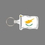 Key Ring & Punch Tag W/ Tab - Full Color Flag of Cyprus, Price/piece