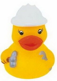 Custom Mini Rubber Construction Worker Duck