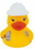 Custom Mini Rubber Construction Worker Duck, Price/piece