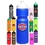 Custom 28 oz Larger Push Cap Plastic Water Bottle sports drinkware, 2.8" W x 9.8" H x 2.25" Diameter, Price/piece