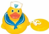Custom Rubber Mariner Duck W/ Bath Tub Plug