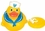 Custom Rubber Mariner Duck W/ Bath Tub Plug, Price/piece