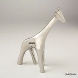 Custom Unique Electroplated Ceramic Giraffe for Home Deco and Office, 8