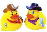 Blank Rubber Rodeo Duck, 3 1/2
