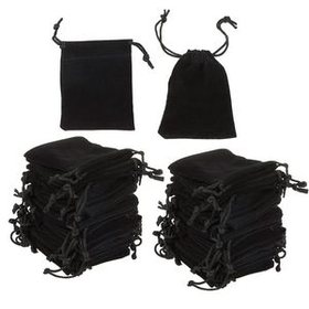 Custom Jewelry Pouch Drawstring Bags, 3.37" L x 2.5" W