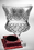 Custom 334-C640DU10RWB  - Raleigh Trophy Vase on Rosewood Piano Finish Base with 5-1/2 in diam felt inset, Price/piece