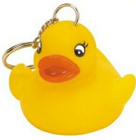 Custom Rubber Son Duck Key Chain