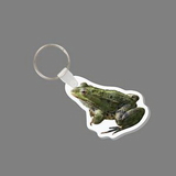 Custom Key Ring & Full Color Punch Tag W/ Tab - Frog