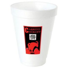 Custom 12 Oz. Foam Cup (Petite Line)