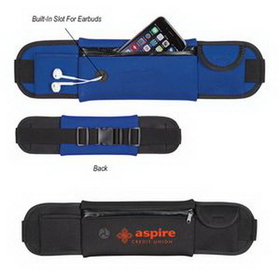 Custom Neoprene Running Belt Fanny Pack, 16 1/4" W x 4" H