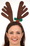 Blank Felt Reindeer Antlers w/ Holly Trim, Price/piece