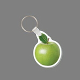 Key Ring & Full Color Punch Tag - Green Apple