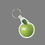 Key Ring & Full Color Punch Tag - Green Apple, Price/piece