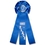 Custom 14" Stock Rosette Streamers/Trophy Cup On Medallion (10th Place), Price/piece