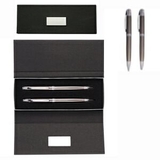 Custom Executive Gun Metal Pen And Pencil Set, 7