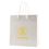 Custom White Gloss Laminated Eurotote Bag (6"x3.5"x6.5"), Price/piece