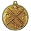 Custom Stock Medal w/ Rope Edge (Swimming Male) 2 1/4", Price/piece