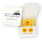 Custom Matchbook Packet with 4 Tees, 2 Markers & 1 Divot (All Items Imprint)