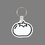 Key Ring & Punch Tag - Tomato Outline, Price/piece