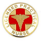 Blank Licensed Practical Nurse Pin, 1
