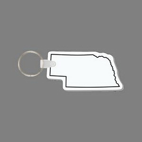 Custom Key Ring & Punch Tag - Nebraska