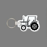 Custom Key Ring & Punch Tag - Farm Tractor (Left Side)