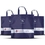 Custom Matte Laminated Tote Bag, 15 5/8" W x 15 1/2" H x 3 1/4" D, Price/piece