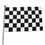 Blank Checkered Race Flag (12"x18"), Price/piece