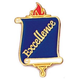 Blank School - Excellence Pin, 7/8" W