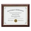 Custom Trent Certificate Frame - Rosewood/Gold 81/4"x11", Price/piece