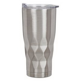 22 Oz. Vortex Stainless Steel Tumbler With Stuffer And Custom Box, 7 1/2" H