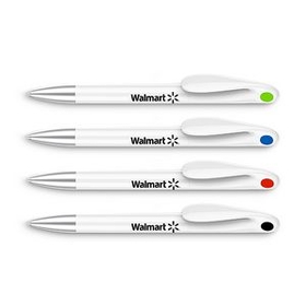 Custom Twist Action Ballpoint Pen, 5 1/2" L x 1/2" D
