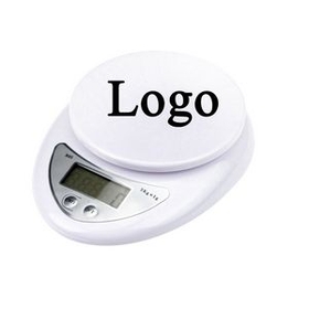 Custom 5KG/1G Mini Home kitchen Electronic Scale, 4.1"" L
