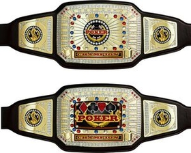 Custom Championship Award Belt- Poker/Gaming