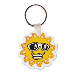 Custom Sun Key Tag
