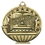 Custom 2" Academic Performance Medal Excellence In Gold, Price/piece
