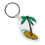 Custom Palm Tree Key Tag (Single Color), Price/piece