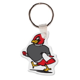 Custom Cardinal Mascot Key Tag