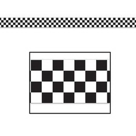 Custom Checkered Poly Decorating Material, 3" L x 50' W