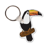 Custom Toucan Head Animal Key Tag