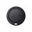 Custom Black Dome Sip-Thru Lids (Fits 8 Oz. Insulated Paper Cup), Price/piece