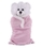 Custom Soft Plush White Bear in Baby Sleeping bag 8", Price/piece